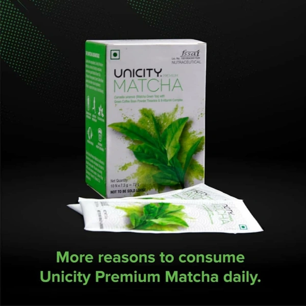 UNICITY PREMIUM BIOS LIFE MATCHA - BOX, Green color